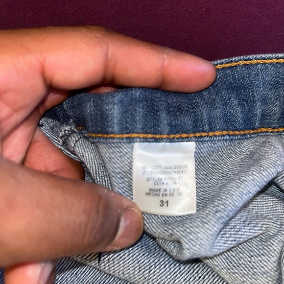 Vintage 90’s Fervour Wide Leg Embroidered Rainbow Jeans - Picture 3 of 4